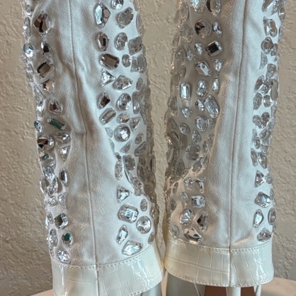 Lauren Lorraine heeled stiletto boots 8.5 NWT - Picture 5 of 8